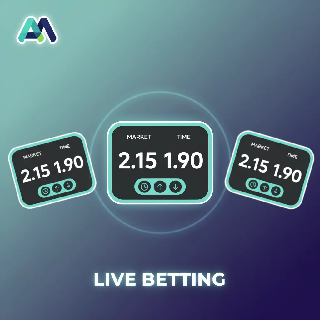 Live betting interface with football, tennis, basketball, esports; live stats, shifting odds, cash out, fast markets.