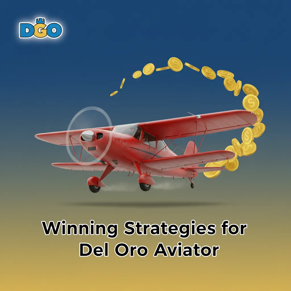 Infographic: Winning Strategies for Del Oro Aviator—small stakes, auto cashout 1.5–2x, two bets, session limits, data review