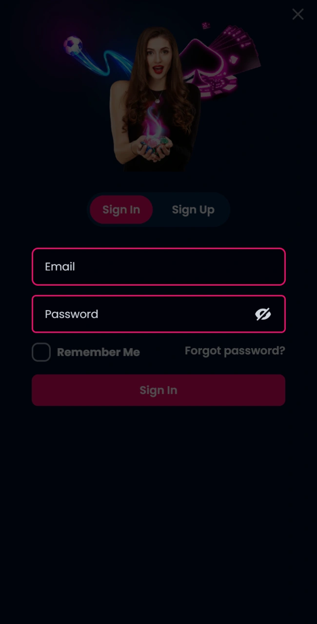 Input your registered email address and secure password into the highlighted fields to access your Del Oro account.